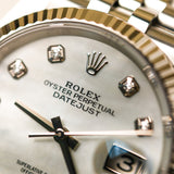 2023 Rolex Datejust 36 MOP Dial Fluted Jubilee