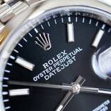 2024 Rolex Datejust 36 Black Dial 126200