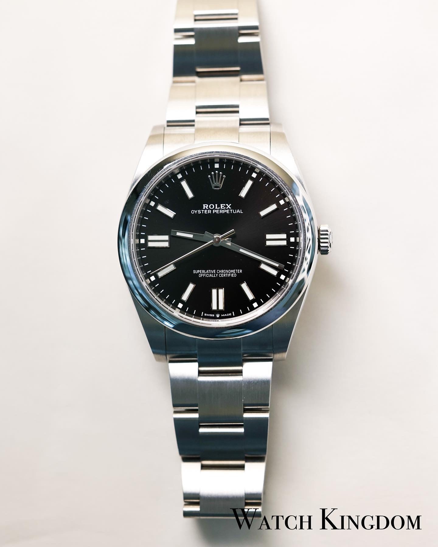 2021 Rolex Datejust 41 Oyster Perpetual 41 Black Dial