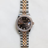 2024 Rolex Datejust 31 Chocolate Dial