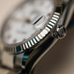2023 Rolex Datejust 36 White Dial Fluted Oyster Bracelet