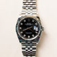 2023 Rolex Datejust 36 Black Diamonds Dial Fluted Jubilee