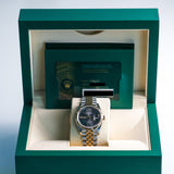 2023 Rolex Datejust 36 Two Tone Yellow Gold Wimbeldon