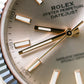 2022 Rolex Datejust 41 Sundust Dial Fluted Oyster Bracelet Two Tone Rose Gold