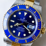 2023 Rolex Submariner Date Blue Dial Two Tone YG 126613LB