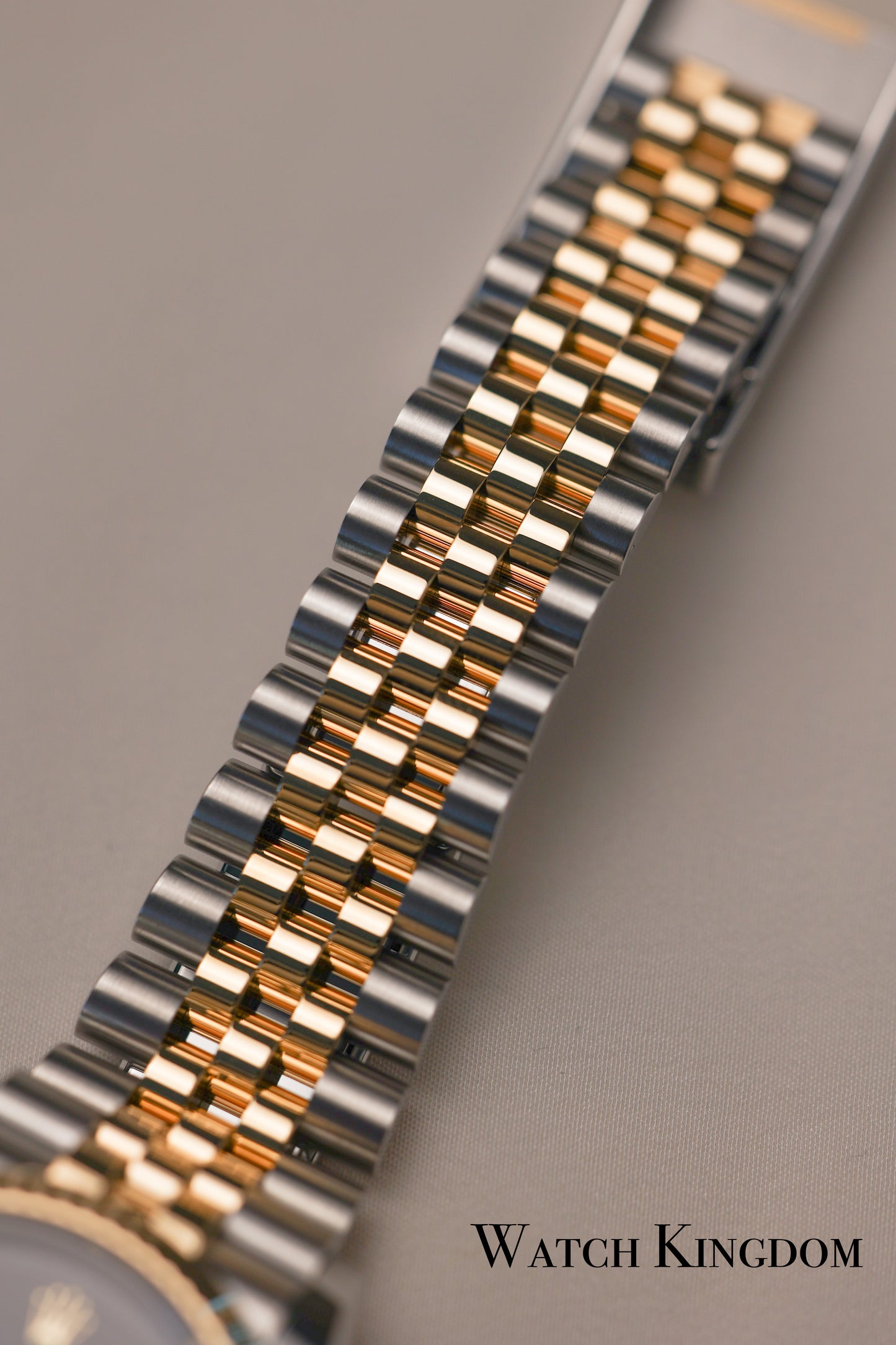 202x Rolex Datejust 36 Black Diamonds Dial Fluted Jubilee Two Tone Yellow Gold