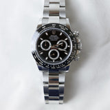 2023 Rolex Cosmograph Daytona Black Dial 116500LN