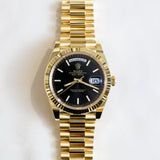 2024 Rolex Daydate 40 Black Dial YG 228238