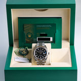 2023 Rolex Datejust 41 Black Dial Fluted Jubilee