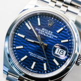 2023 Rolex Datejust 36 Blue Dial Jubilee