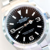 2023 Rolex Explorer 36 Black Dial