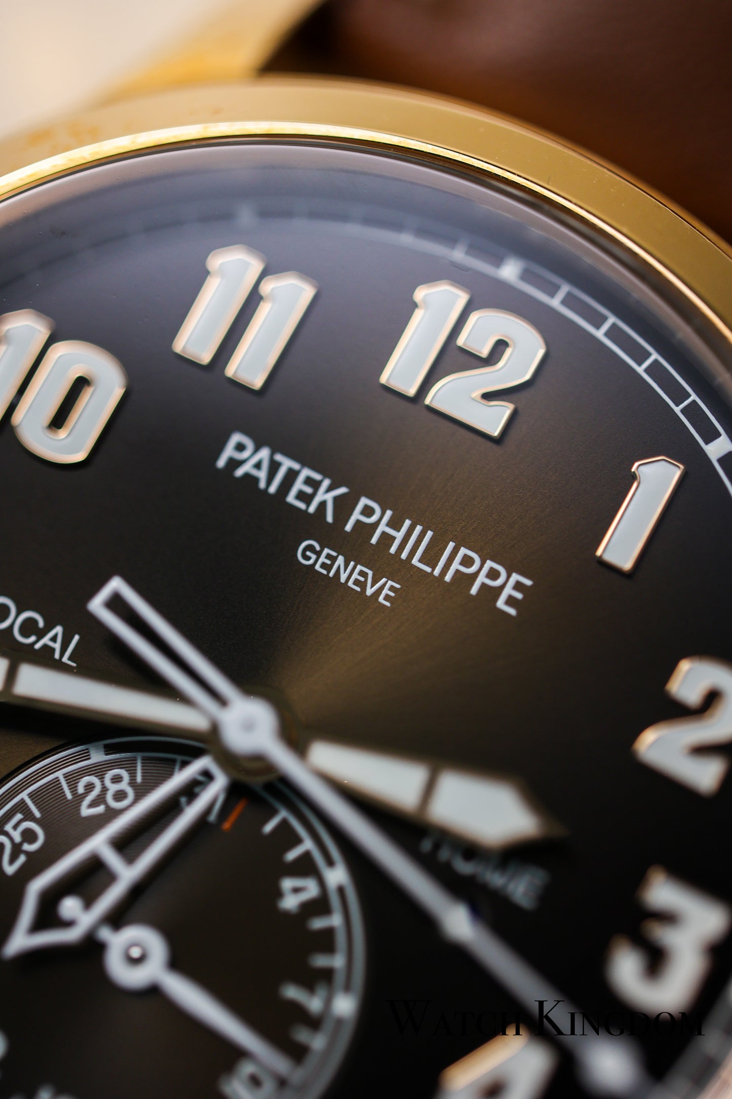 2019 Patek Philippe 5524R-001 Complications Calatrava Pilot Travel Time Rose Gold