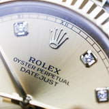 2022 Rolex Datejust 41 Champagne Dial Fluted Jubilee Two Tone YG