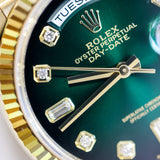 2024 Rolex Daydate 36 Green Dial 128238