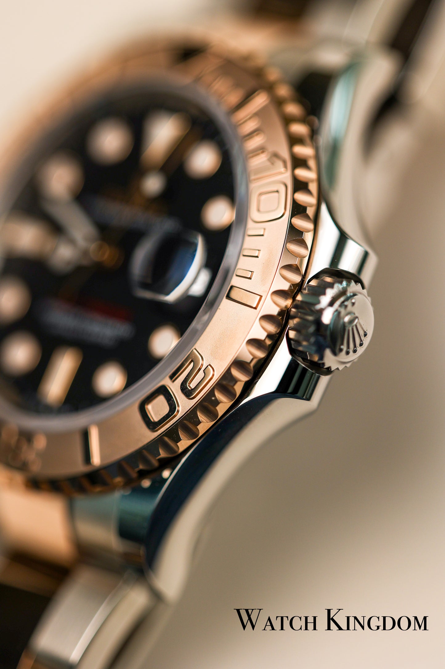 2023 Rolex Yacht-Master 40 Black Dial Two Tone Rose Gold