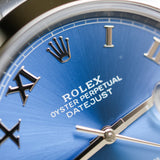 2024 Rolex Datejust 41 Azzurro Blue Dial Ref. 126300