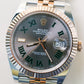2022 Rolex Datejust 36 Fluted Jubilee Two Tone Rose Gold ‘Wimbledon’