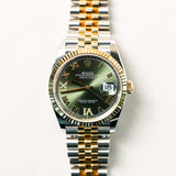 2024 Rolex Datejust 36 Green Dial 126233