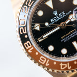 2022 Rolex GMT-Master II Rootbeer Rose Gold Ref.126715CHNR