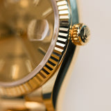 2023 Rolex Daydate 36 Champagne Dial Yellow Gold