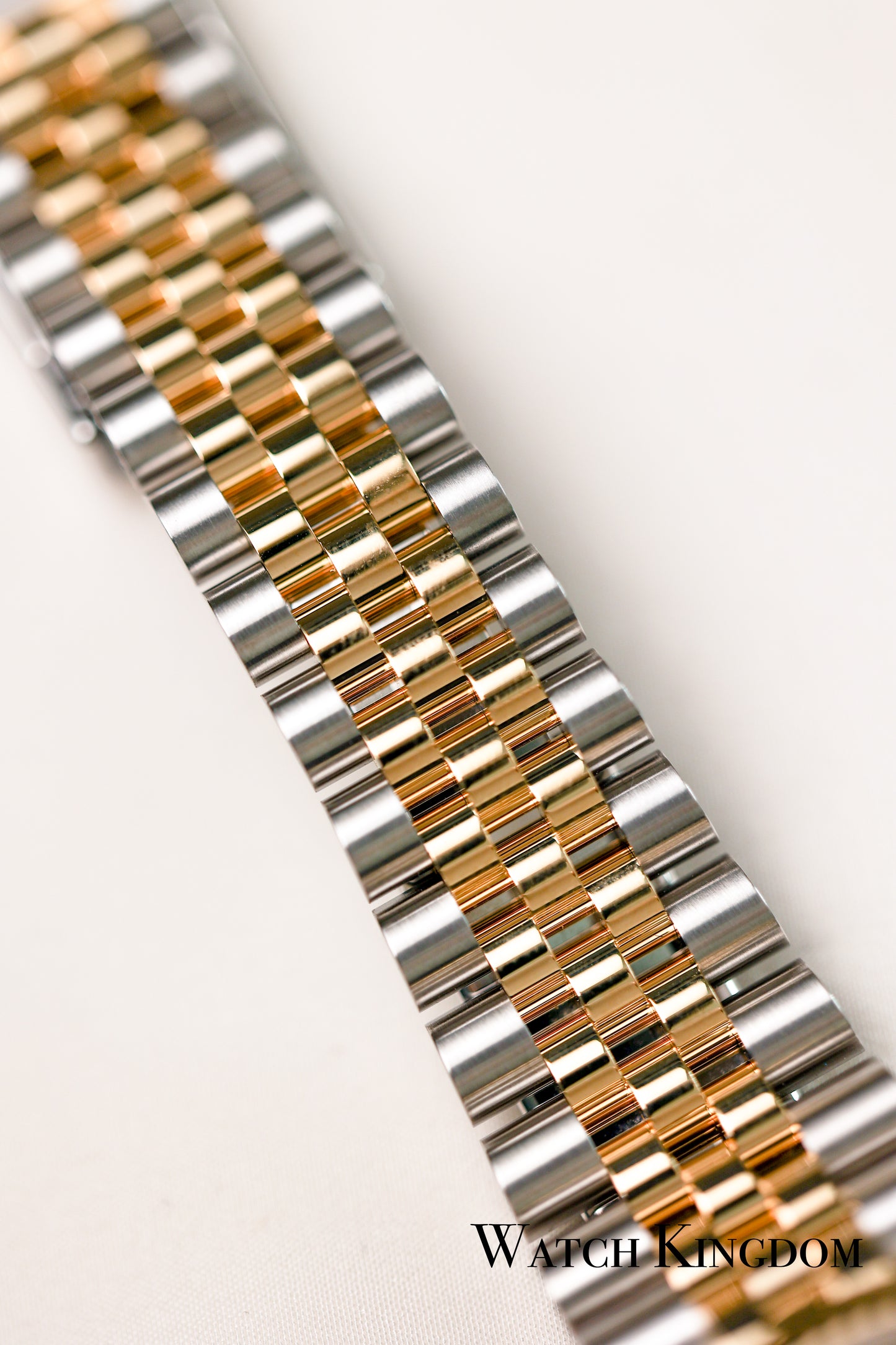 2023 Rolex Datejust 36 Diamonds Palm Dial Fluted Jubilee Two Tone Yellow Gold