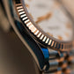 2023 Rolex Datejust 36 White Dial Fluted Jubilee Two Tone Rose Gold