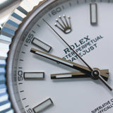 2023 Rolex Datejust 41 White Dial Fluted Jubilee