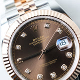 2024 Rolex Datejust 41 Chocolate Dial Fluted Jubilee Ref. 126331