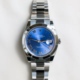 2024 Rolex Datejust 41 Azzurro Blue Dial Ref. 126300