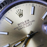 2018 Rolex Datejust 41 Champagne Dial Fluted Jubilee Two Tone YG