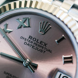 2023 Rolex Datejust 31 Pink Dial Fluted Jubilee