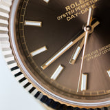 2024 Rolex Daydate 40 Chocolate Dial Rose Gold 228235