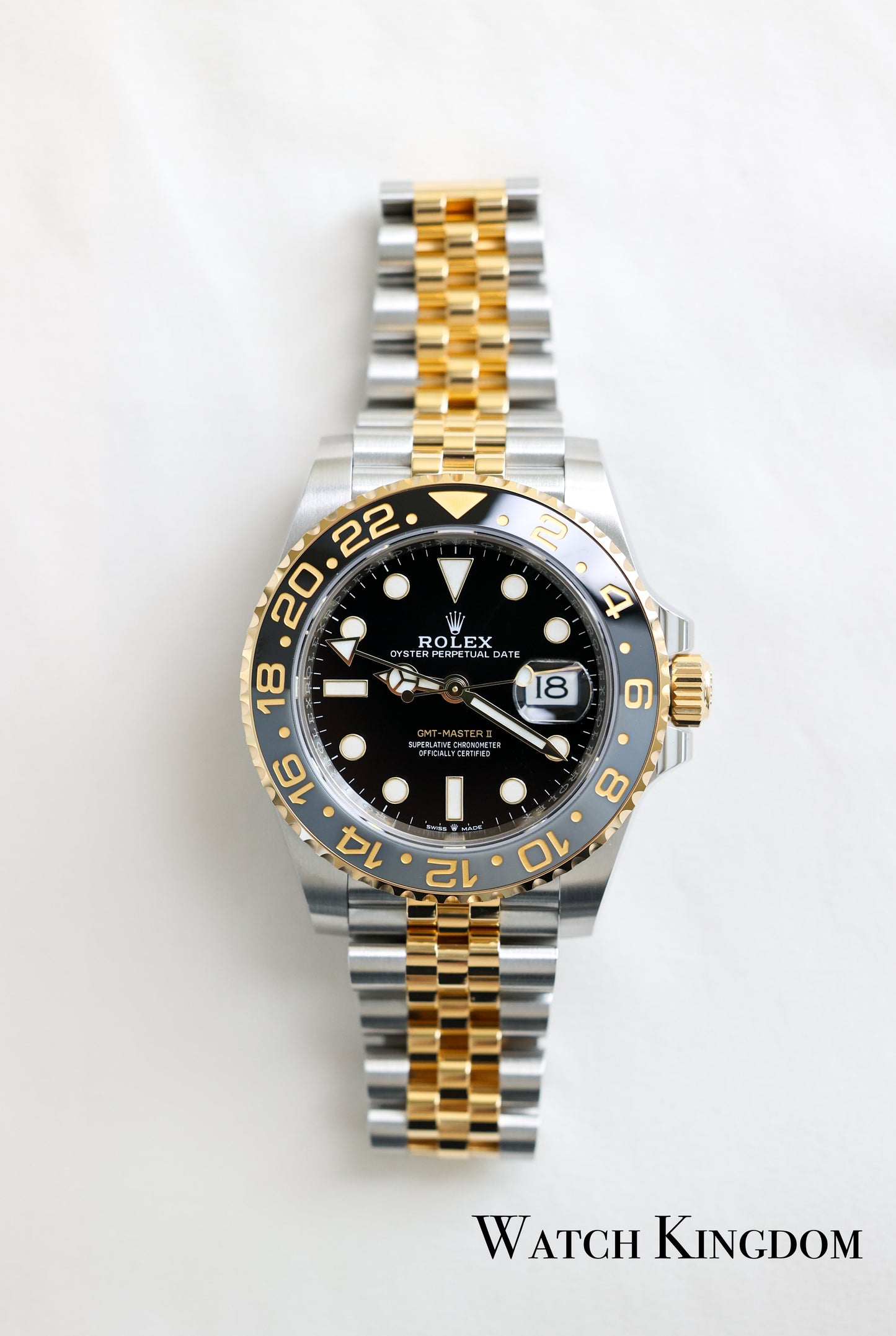 Rolex GMT-Master II Jubilee Two Tone Yellow Gold