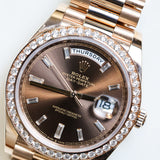 2023 Rolex Daydate 40 Chocolate Dial 228345RBR