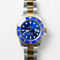 2023 Rolex Blue Submariner Two Tone Yellow Gold