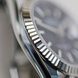 2023 Rolex Datejust 41 Black Dial Fluted Jubilee