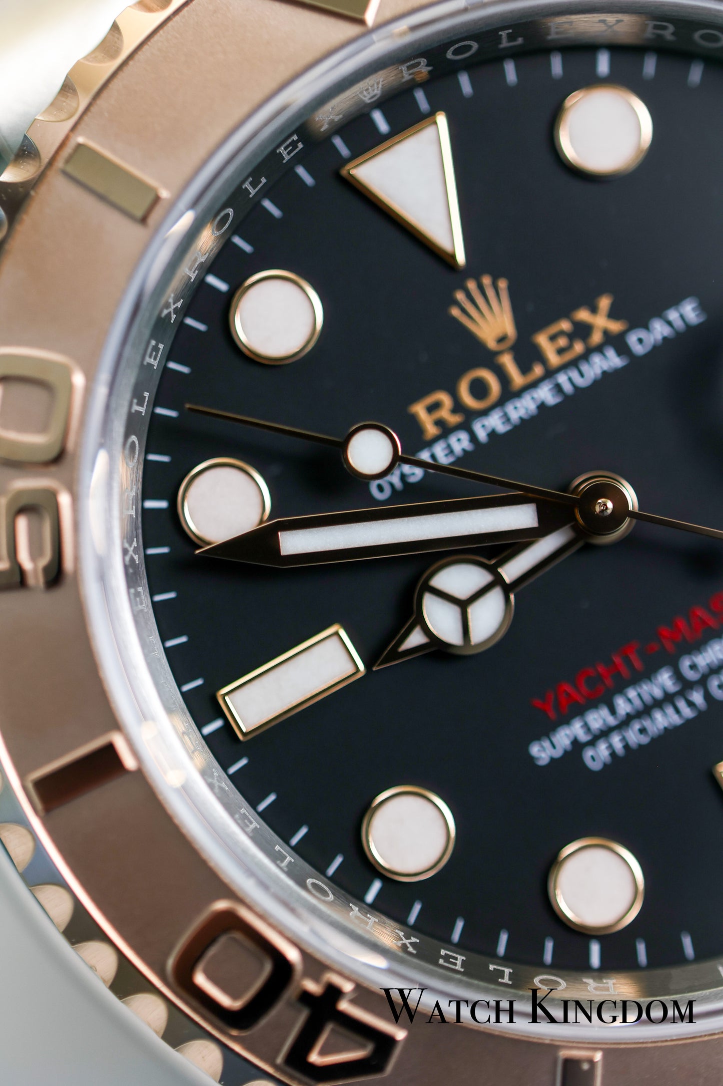 2023 Rolex Yacht-Master 40 Black Dial Two Tone Rose Gold