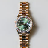 2023 Rolex Datejust 28 Green Dial RG 279135RBR