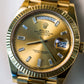 2018 Rolex Daydate 40 Champagne Diamonds Dial Yellow Gold
