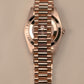 2022 Rolex Daydate 40 Rose Gold Sundust Dial Roman Numerals