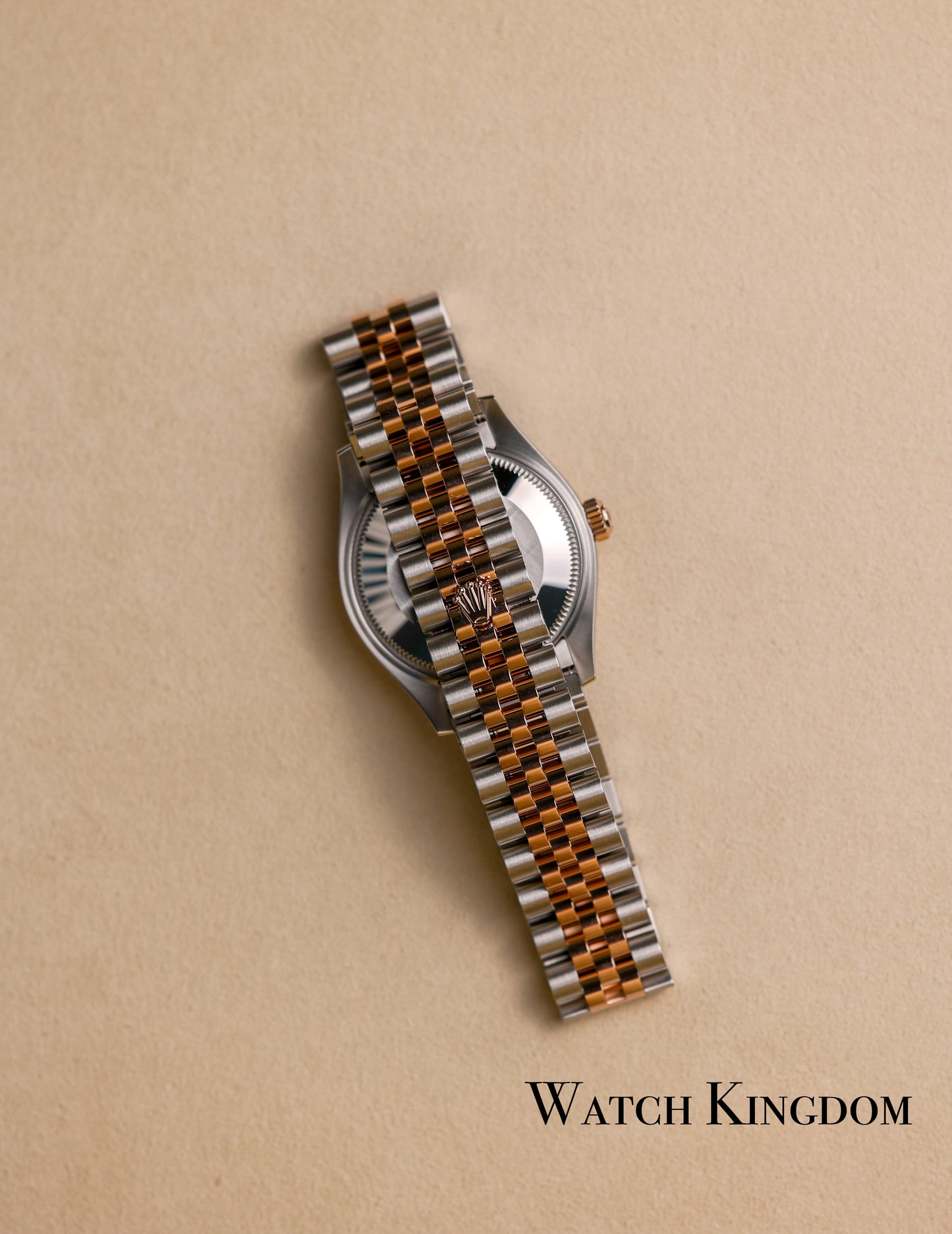 2023 Rolex Datejust 31 Slate Dial Fluted Jubilee Two Tone Rose Gold