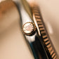 2023 Rolex Datejust 36 White Dial Fluted Jubilee Two Tone Rose Gold