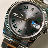 2023 Rolex Datejust 36 Fluted Oyster Bracelet ‘Wimbledon’