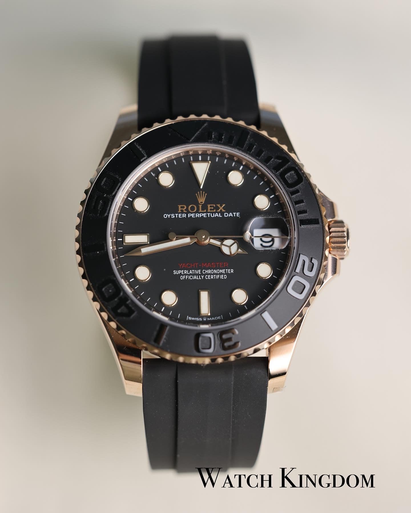 2022 Yacht Master 37 In Rose Gold