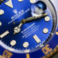 2022 Rolex Blue Submariner Date Two Tone Yellow Gold