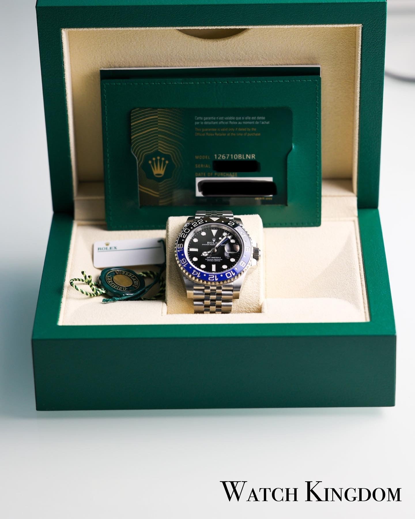2022 Rolex GMT-Master II ‘Batgirl’