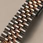 2022 Rolex Datejust 41 Chocolate Dial Fluted Jubilee Two Tone Rose Gold
