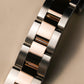 2021 Rolex Datejust 28 Pink Dial Fluted Oyster Bracelet Two Tone Rose Gold