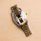 2023 Rolex Datejust 41 Black Index Dial Fluted Jubilee Two Tone Yellow Gold