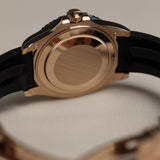 2022 Rolex Yacht Master 37 In Rose Gold